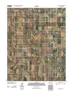 Bluff City NW 2012 topographic map thumbnail