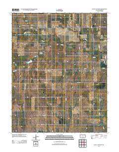 Bluff City West 2012 topographic map thumbnail
