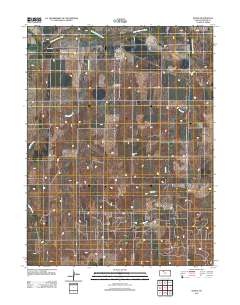 Bogue 2012 topographic map thumbnail