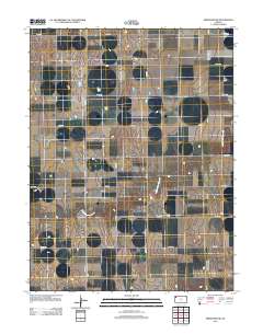Brewster NW 2012 topographic map thumbnail