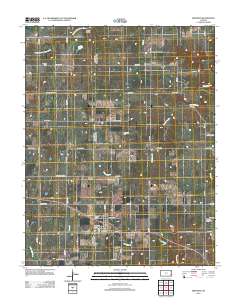 Bronson 2012 topographic map thumbnail