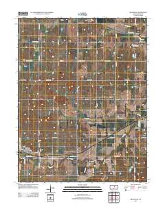 Brookville 2012 topographic map thumbnail
