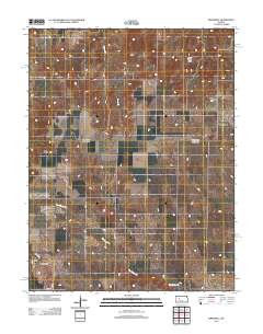 Brownell 2012 topographic map thumbnail