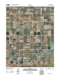 Bucklin NW 2012 topographic map thumbnail