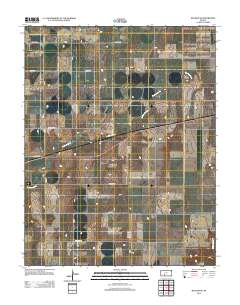 Bucklin SE 2012 topographic map thumbnail