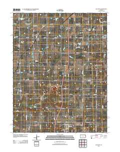 Bucyrus 2012 topographic map thumbnail