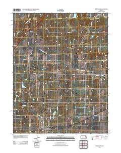 Burlingame 2012 topographic map thumbnail
