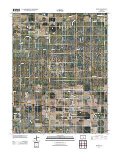 Burrton 2012 topographic map thumbnail