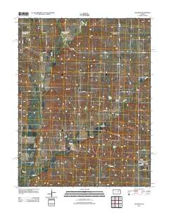 Bushong 2012 topographic map thumbnail