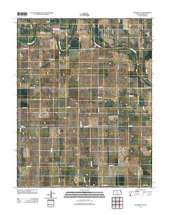 Caldwell NW 2012 topographic map thumbnail