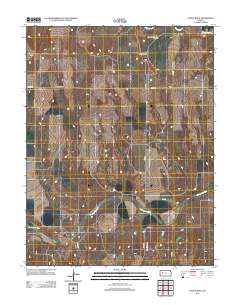 Castle Rock 2012 topographic map thumbnail