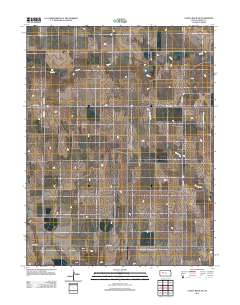 Castle Rock NE 2012 topographic map thumbnail