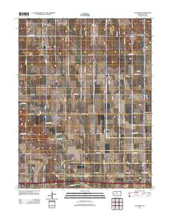 Catharine 2012 topographic map thumbnail