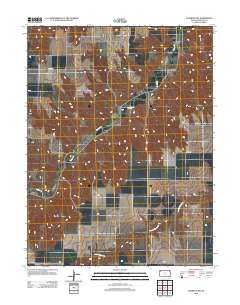 Chardon NW 2012 topographic map thumbnail
