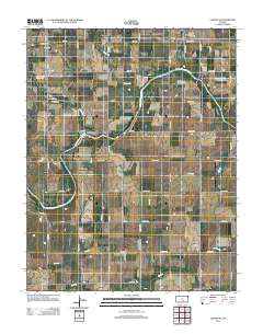 Cheney SE 2012 topographic map thumbnail