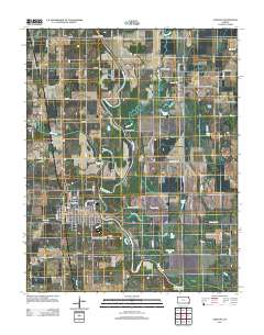 Chetopa 2012 topographic map thumbnail