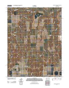 Cheyenne Creek 2012 topographic map thumbnail
