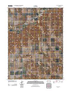 Clayton 2012 topographic map thumbnail