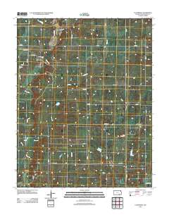 Cloverdale 2012 topographic map thumbnail