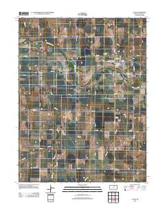 Clyde 2012 topographic map thumbnail