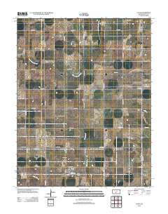 Coats 2012 topographic map thumbnail