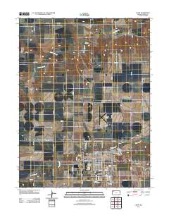 Colby 2012 topographic map thumbnail