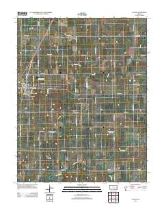 Colony 2012 topographic map thumbnail