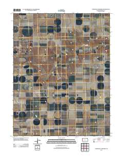 Coronado Cemetery 2012 topographic map thumbnail