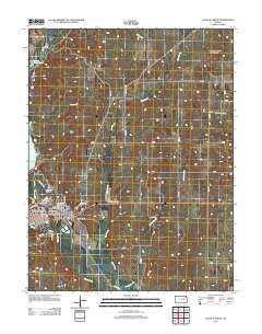 Council Grove 2012 topographic map thumbnail
