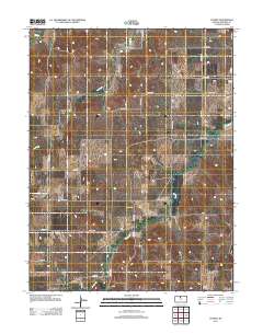 Covert 2012 topographic map thumbnail