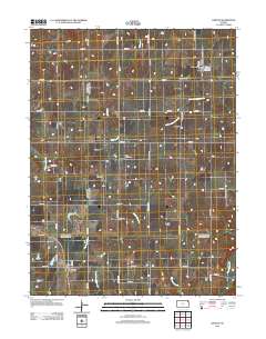Denton 2012 topographic map thumbnail