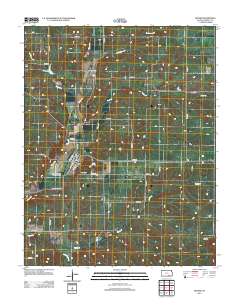 Dexter 2012 topographic map thumbnail