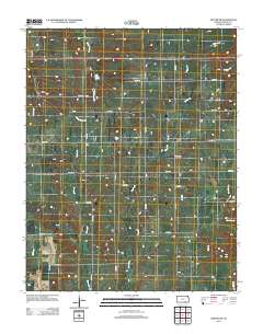 Dexter SW 2012 topographic map thumbnail