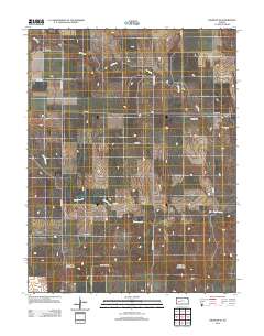 Dighton SE 2012 topographic map thumbnail