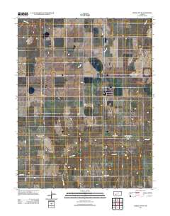 Dodge City NE 2012 topographic map thumbnail