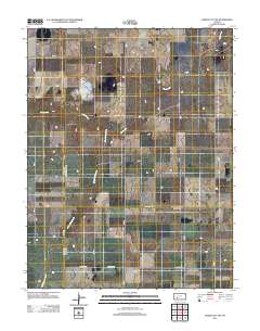 Dodge City NW 2012 topographic map thumbnail