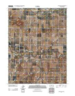 Downs South 2012 topographic map thumbnail