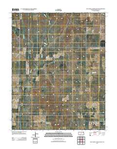 East Kiowa Creek South 2012 topographic map thumbnail