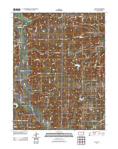 Easton 2012 topographic map thumbnail