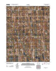 Edmond NW 2012 topographic map thumbnail