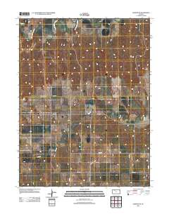 Edmond SE 2012 topographic map thumbnail