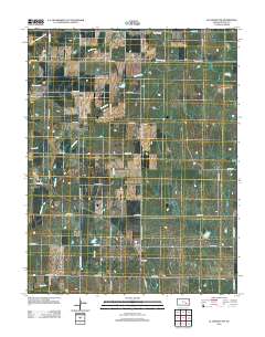 El Dorado NW 2012 topographic map thumbnail