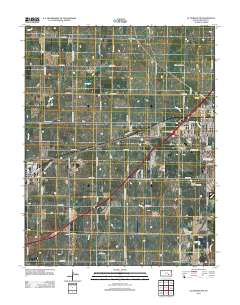 El Dorado SW 2012 topographic map thumbnail