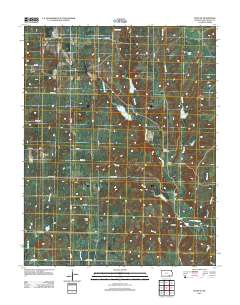 Elgin NE 2012 topographic map thumbnail