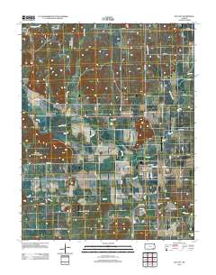 Elk City 2012 topographic map thumbnail