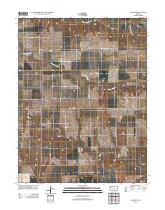 Elkader NE 2012 topographic map thumbnail