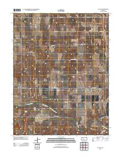Ellis SE 2012 topographic map thumbnail