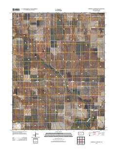 Eminence Cemetery 2012 topographic map thumbnail