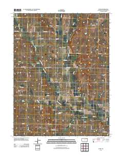Flush 2012 topographic map thumbnail