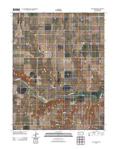 Fort Downer 2012 topographic map thumbnail